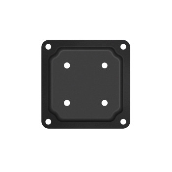 Nuvo Iron Wpcp4B Black 4 X 4 Wood Post Plate Connector