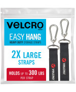 Velcro Brand Vel30688Usa Easy Hang Heavy Duty Straps Garage Storage And Organization Extension Cord Holder Pool Hoses Tools