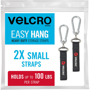 Velcro Brand Vel30686Usa Easy Hang Heavy Duty Straps Garage Storage And Organization Extension Cord Holder Pool Hoses Tools