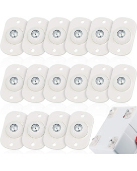 Honoson 16 Pcs Self Adhesive Caster Wheels Appliance Rollers Appliance Sliders For Kitchen Appliances 360 Swivel Universal Wheel