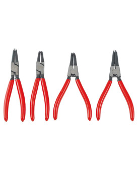 Craftsman Snap Ring Plier Set 4Pack 7 Inch Straight And Curved Pliers Stainless Steel Cmmt98339