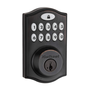 Kwikset 914 Traditional Keypad Smartcode Electronic Deadbolt Smart Lock Featuring Smartkey Security And Zigbee 30 Technology In