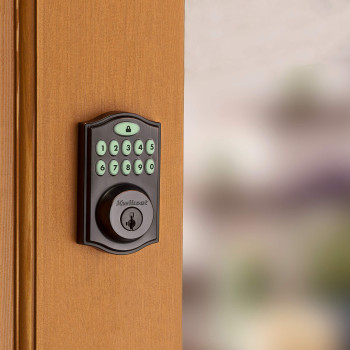 Kwikset 914 Traditional Keypad Smartcode Electronic Deadbolt Smart Lock Featuring Smartkey Security And Zigbee 30 Technology In