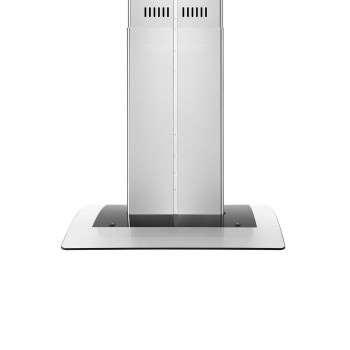 Empava Island Range Hood 36 Inch Ducted Convertible Ductlessno Kit Included Kitchen Exhaust Stove Vent With 400Cfm Tempered