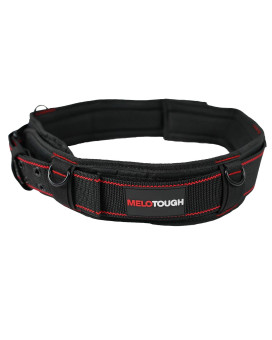 Melotough Padded Tool Belt With D Ring For Men Construction Strong Durable Double Metal Roller Buckle Adjustable Waist 4453Th