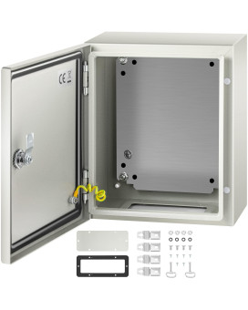 Vevor Nema Steel Enclosure 12 X 10 X 6 Nema 4X Steel Electrical Box Ip66 Waterproof Dustproof Outdoorindoor Electrical J