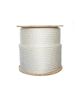 Ateret 516 Nylon Rope 3Strand Twisted Nylon Polyester Blended Synthetic Rope Multipurpose Lightweight Weatherresist