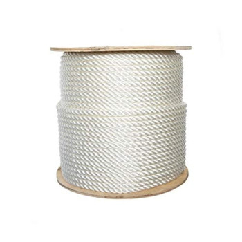 Ateret 14 Nylon Rope 3Strand Twisted Nylon Polyester Blended Synthetic Rope Multipurpose Lightweight Weatherresista