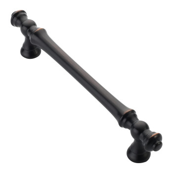 Alzassbg 10 Pack Oil Rubbed Bronze Cabinet Pulls 5 Inch128Mm Hole Centers Cabinet Handles Kitchen Hardware Straight Drawer Ha