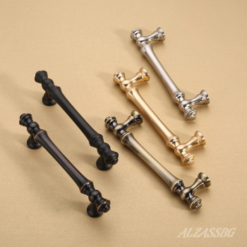 Alzassbg 10 Pack Oil Rubbed Bronze Cabinet Pulls 5 Inch128Mm Hole Centers Cabinet Handles Kitchen Hardware Straight Drawer Ha