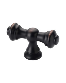 Alzassbg 10 Pack Oil Rubbed Bronze Cabinet Knobs 21 Inch55Mm Cabinet Kitchen Hardware Knob For Cupboard And Drawer Al6085Orb