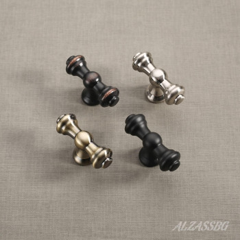 Alzassbg 10 Pack Oil Rubbed Bronze Cabinet Knobs 21 Inch55Mm Cabinet Kitchen Hardware Knob For Cupboard And Drawer Al6085Orb