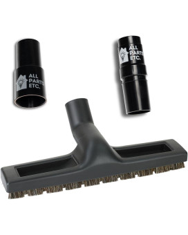 All Parts Etc Vacuum Floor Brush Attachment 12 Inch Brush For 125 Vacuum Accessories With Two Adapters For 1 38 15