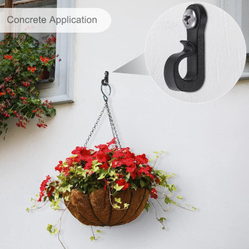 Seleware Q Hanger Hooks For String Lights Christmas With Screw Indoor Outdoor Light Hooks Clips For Hanging Fairy Lights Patio