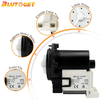 2024 Upgrade 4681Ea2001T Ap5328388 Washer Drain Pump Motor By Blutoget Fit For Kenmore Lg Washer Drain Pump Replace 4681Ea