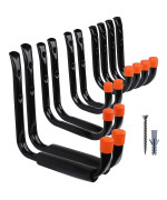 Horusdy 10Pack Heavy Duty Garage Storage Hooks Assorted Utility Hooks 9 7 5 35 3 Two Each