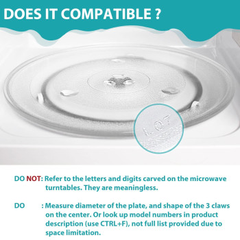 Gemroom 108 Ge Compatible Microwave Plate Replacement Microwave Glass Turntable Plate Of Wb48X21336