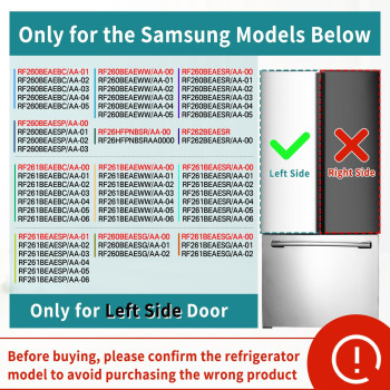 Rimous Da9712657A Door Bin Refrigerator Door Bin Shelf Left Replacement For Samsung Refrigerator Da6306867 Ap5621270 2813223