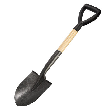 Shovel For Digging 28 In Small Round Shovel With D Handle Kids Metal Beach Shovel Camp Shovel Garden Shovel Gardening Tools Wo