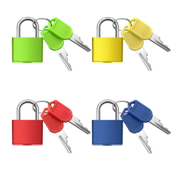 Suitcase Locks With Keys Mini Metal Luggage Locks Keyed Padlocks Multicolor Copper Keyed Padlocks For Suitcase Backpack Boxes