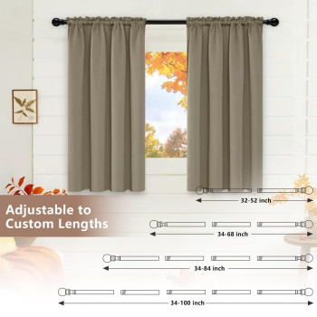 3280 Inch Curtain Rod 1 Inch Diameter Heavy Duty Long Curtain Rods With Brackets Adjustable Window Curtains Rod For Bedroom