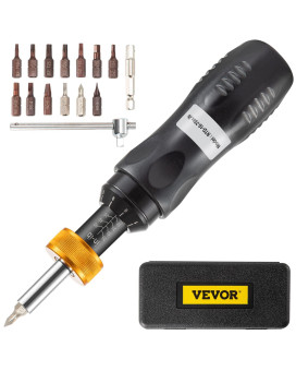 Vevor Torque Screwdriver 14 Drive Screwdriver Torque Wrench Torque Screwdriver Electrician 1070 Inlbs Torque Range Accura