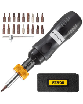 Vevor Torque Screwdriver 14 Drive Screwdriver Torque Wrench Torque Screwdriver Electrician 1050 Inlbs Torque Range Accur