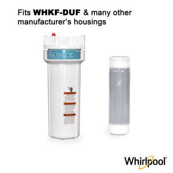 Whirlpool Granular Activated Carbon Replacement Water Filter Whkfgac 10 X 25 Reduces Chlorine Bad Taste Odor Use Wit