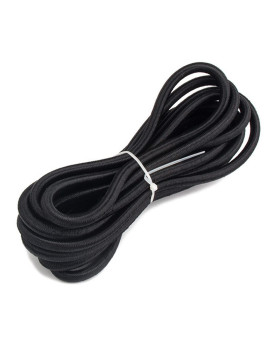 14 X 10 Bungee Shock Cord Elastic Nylon Cords Marine Kayak Heavy Stretch String Rope And Tie Down Trailer Strap Black