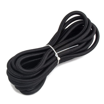 14 X 10 Bungee Shock Cord Elastic Nylon Cords Marine Kayak Heavy Stretch String Rope And Tie Down Trailer Strap Black