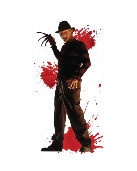 A Nightmare On Elm Street Paper Scene Setters 335X65 1 Count Spooky Wall Dcor Perfect For Halloween Horror Fans