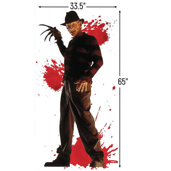 A Nightmare On Elm Street Paper Scene Setters 335X65 1 Count Spooky Wall Dcor Perfect For Halloween Horror Fans