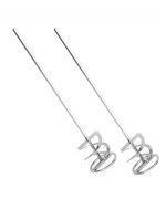 Impresa 2 Pack Paint Mixer For Drill Extra Long Rust Proof Drill Mixer Paint Stirrer Drill Attachment Easy Cleaning Dr