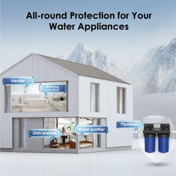 Waterdrop Whole House Water Filter Iron Filter Sediment Filter For Well Water Reduce Manganese Replacement For Ispring Ge