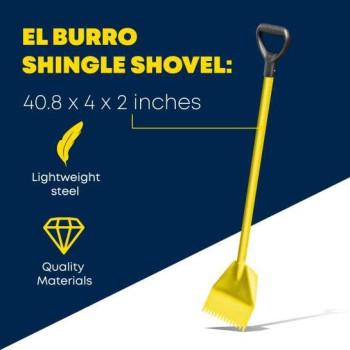 Tie Down 13882 El Burro Shingle Shovel Stripper Roof Tear Off And Nail Removal Tool