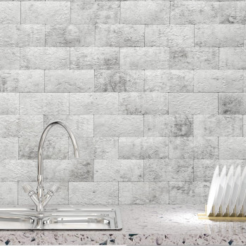 Art3D 10Pack Peel And Stick Backsplash Wall Tile For Kitchen Bathroom Fireplace Vanitity In Natural White