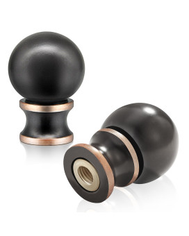 Ball Lamp Finial Cap Knob For Lamp Shade Top Solid Lamp Finial Caps Heavy Metal Top Screw Finial For Table Or Floor Lamps 1427