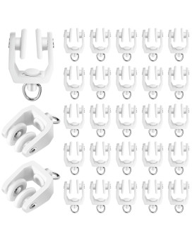 Curtain Track Rollers Ceiling Curtain Track Hooks Flexible Bendable Clips 11 Mm White Plastic Drapery Rail Gliders With Hooks Fo