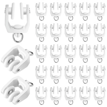 Curtain Track Rollers Ceiling Curtain Track Hooks Flexible Bendable Clips 11 Mm White Plastic Drapery Rail Gliders With Hooks Fo