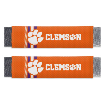 Clemson Tigers Team Color Rally Seatbelt Pad - 2 Pieces