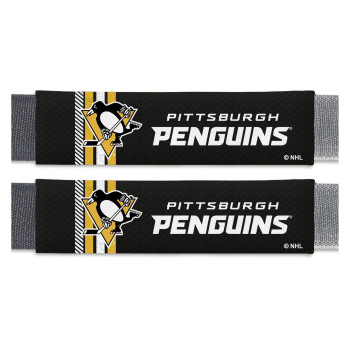 Pittsburgh Penguins Team Color Rally Seatbelt Pad - 2 Pieces