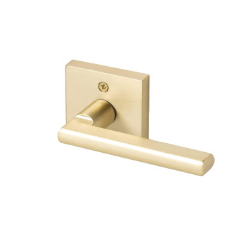 Linkaa Handles Square Door Dummy Stain Brass 3 Pack Dummy Handle Lever For Closet Dummy Pair Stain Brass