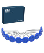 Xike 10 Pcs 2 Nylon Garage Door Roller 4 Stem Max Quiet Durable And Waterproof Types Using 62002Rs Precision Bearings