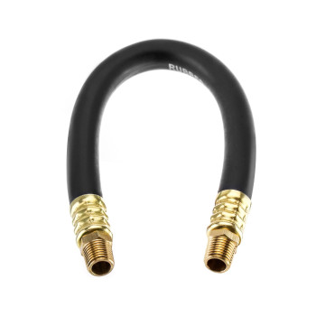 Qwork Air Compressor Hose 38 X 15 Air Hose 300 Psi Max Working Pressure 14 Male Npt To 14 Male Npt Connections 1