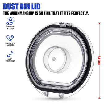 Dust Bin Lid Compatible With Dyson Vacuum Cleaner V7 V8 Models Dust Bin Door Partsdirt Cup Liddust Bucket Coverdust Box Lidd