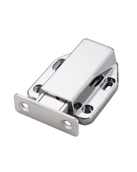 Magnetic Push Latch Heavy Duty Pack Push To Open Cabinet Hardware Magnetic Touch Latches For Large Door Push Release Metal Alloy