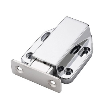 Magnetic Push Latch Heavy Duty Pack Push To Open Cabinet Hardware Magnetic Touch Latches For Large Door Push Release Metal Alloy