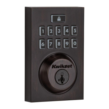 Kwikset 914 Contemporary Keypad Smartcode Electronic Deadbolt Smart Lock Featuring Smartkey Security And Zigbee 30 Technology I