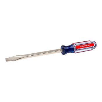 Craftsman Slotted Screwdriver 516 In X 6 In Acetate Handle Cmht65030