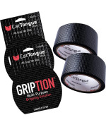 Cattongue Grips Nonabrasive Anti Slip Grip Tape 2 Thick Heavy Duty Tape For Indoor Outdoor Customizable Waterproof